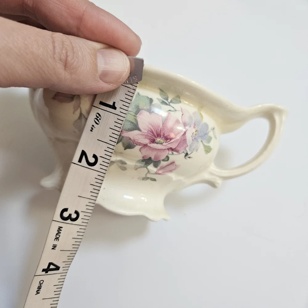 Vintage Antique Edwin M Knowles China Creamer Bowl 36-12 6.5